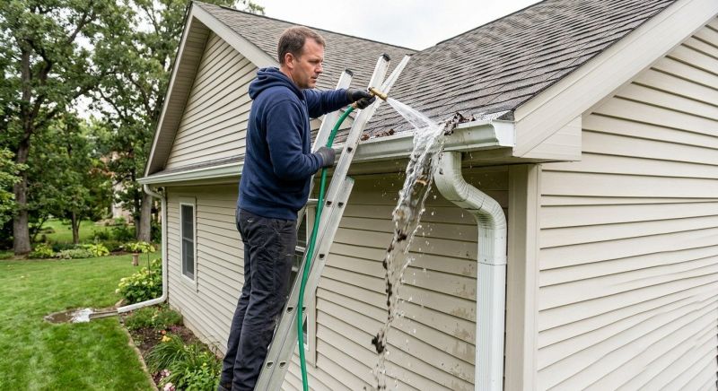 Clogged Gutter Clearing in Richmond, VA