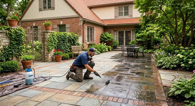 Concrete Patio Sealing in Gig Harbor, WA