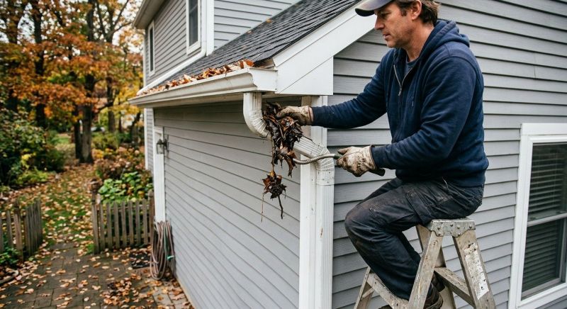 Downspout Blockage Removal in Arvada, CO