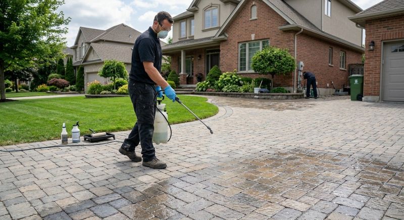 Paver Driveway Sealing in Redmond, WA