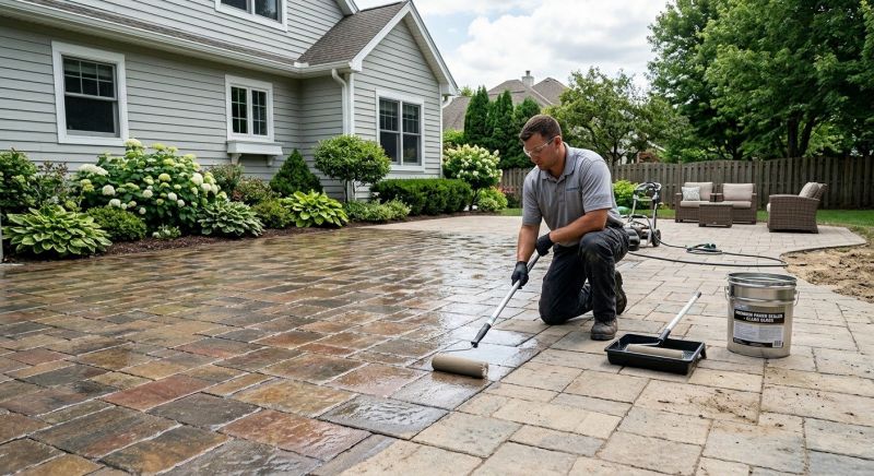 Pool Patio Sealing in Kitsap County, WA